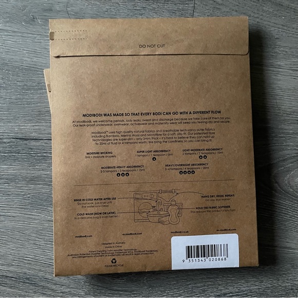 Modibodi Seamfree Boyleg (Tan) - Picture 4 of 4